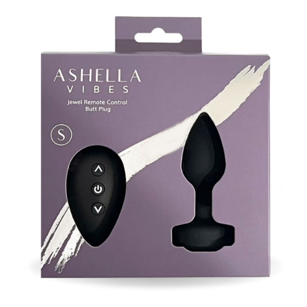 Ashella Vibes Remote Control Butt Plug Small - Totally Adult