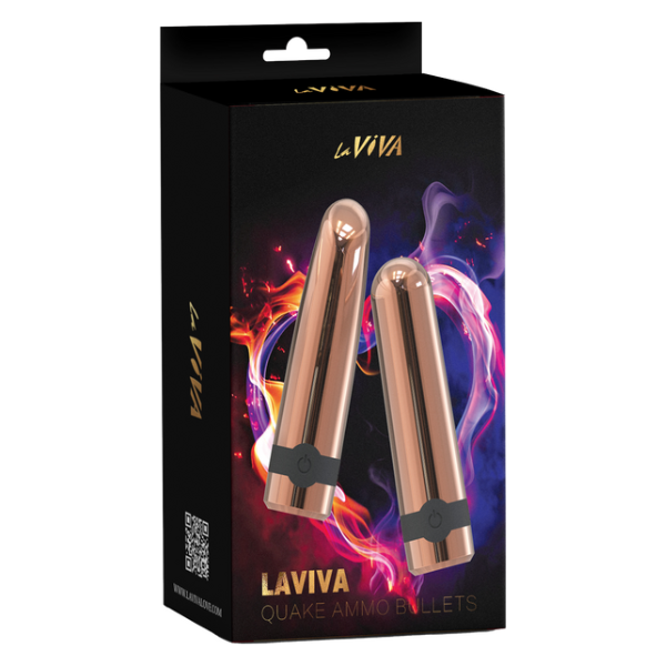 LaViva Quake Ammo Bullets - Totally Adult