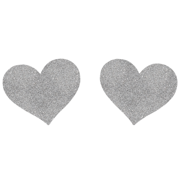 Love In Leather Glitter Star Nipple Pasties - Totally Adult