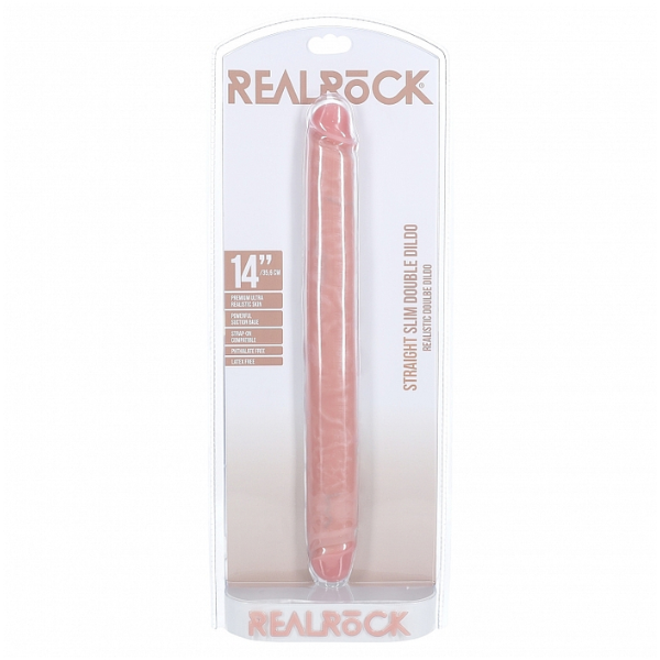 RealRock Realistic Double Dong 14 Inch - Totally Adult