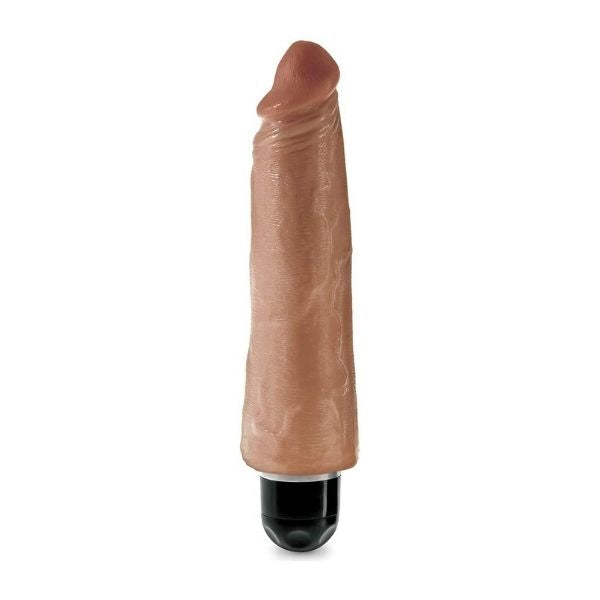 King Cock 8 Inch Vibrating Stiffy - Totally Adult