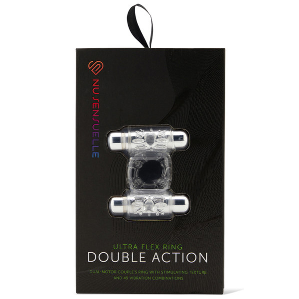 Nu Sensuelle Double Action Bullet Ring - Totally Adult