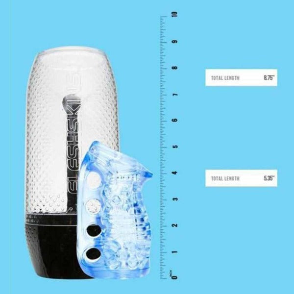 Fleshlight Fleshskin Grip Blue Ice - Totally Adult
