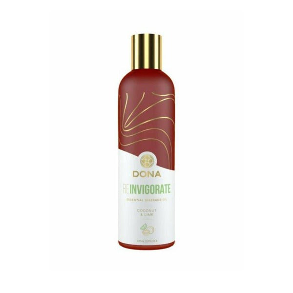 Dona Reinvigorate Essential Massage Oil - Totally Adult
