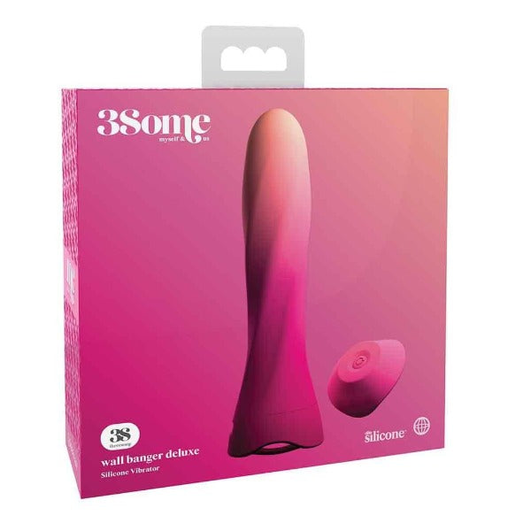 3Some Wall Banger Deluxe - Pink - Totally Adult