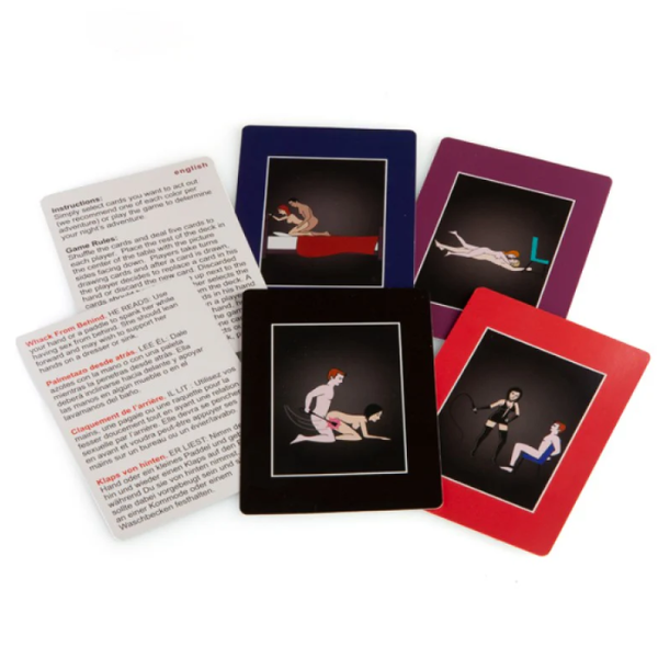 50 Positions Of Bondage Card Game - Totally Adult
