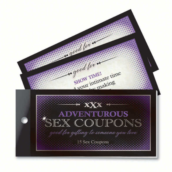 Adventurous Sex Coupons - Totally Adult