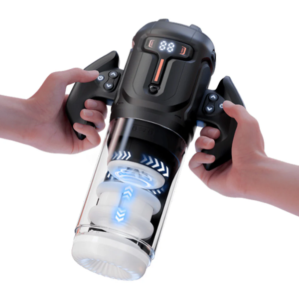Amovibe Turbo Thrusting and Rotating Masturbator - Totally Adult
