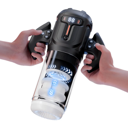 Amovibe Turbo Thrusting and Rotating Masturbator - Totally Adult