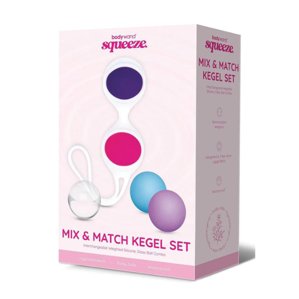 Bodywand Squeeze Mix & Match Kegel Set - Totally Adult