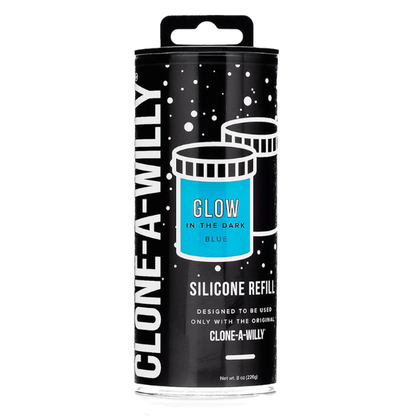 Clone-A-Willy Glow In The Dark Silicone Refill - Totally Adult