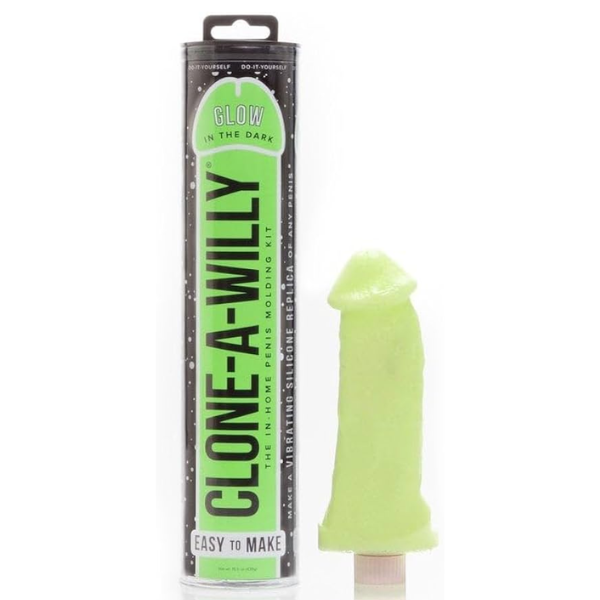 Clone-A-Willy Glow In The Dark Vibrating Dildo Kit - Totally Adult