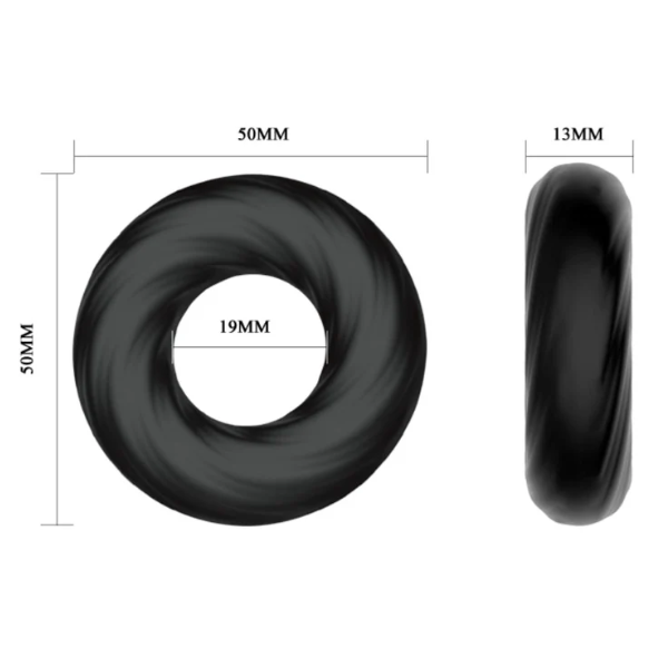Crazy Bull Super Soft Silicone Cock Ring - Totally Adult