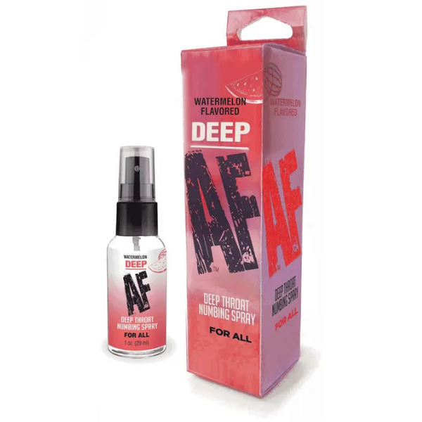 Deep AF Deep Throat Numbing Spray Watermelon - Totally Adult