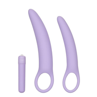 Dr Laura Berman Set Of 2 Vibrating Silicone Dilators - Totally Adult
