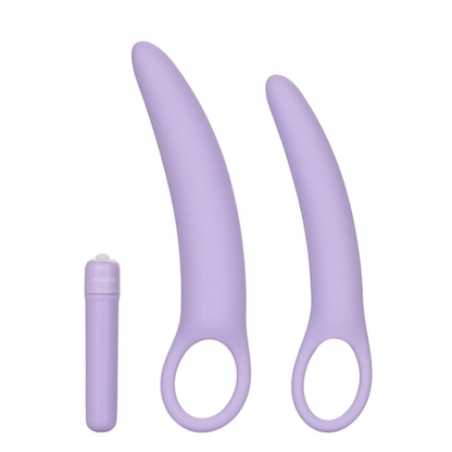 Dr Laura Berman Set Of 2 Vibrating Silicone Dilators - Totally Adult