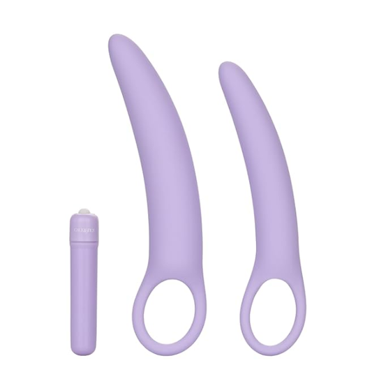 Dr Laura Berman Set Of 2 Vibrating Silicone Dilators - Totally Adult