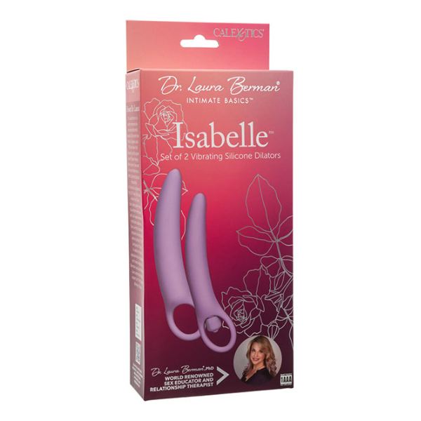 Dr Laura Berman Set Of 2 Vibrating Silicone Dilators - Totally Adult