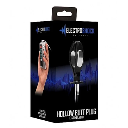 Electroshock Electro Hollow Butt Plug - Totally Adult