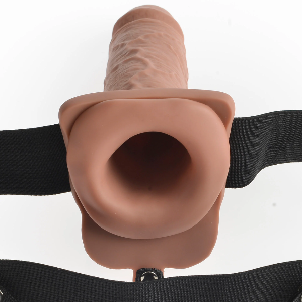 FFS Rechargeable Hollow Strap-On with Remote 7 Inch - Totally Adult