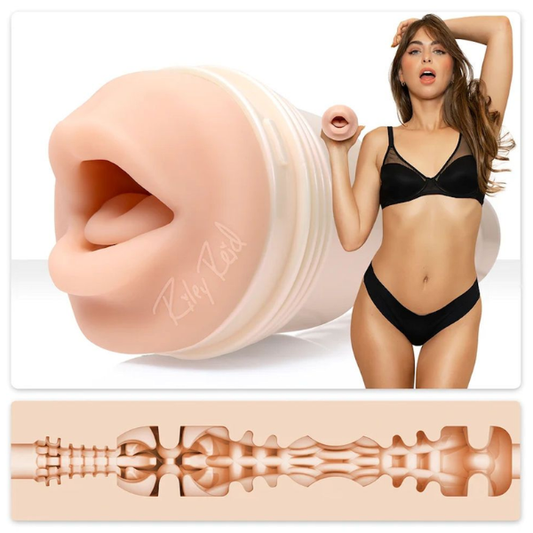 Fleshlight Girls Riley Reid Insomnia Mouth - Totally Adult