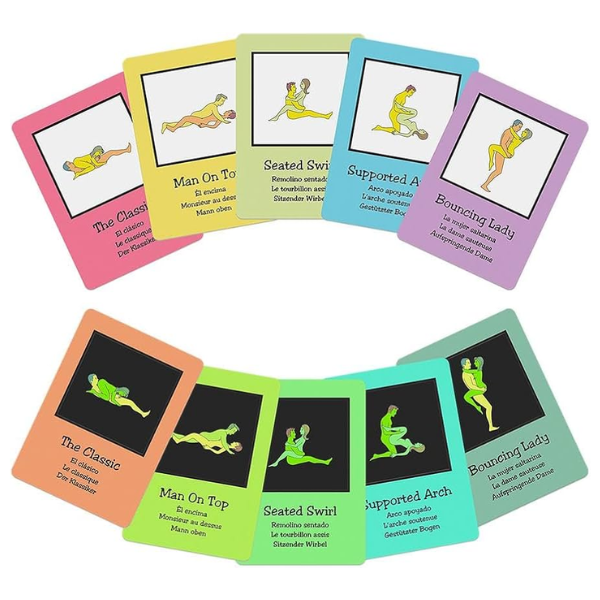 Glow In The Dark Sex Cards - Totally Adult