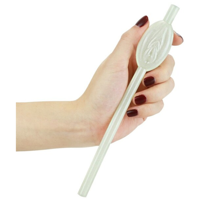 Glow in the Dark Pussy Straws - Totally Adult