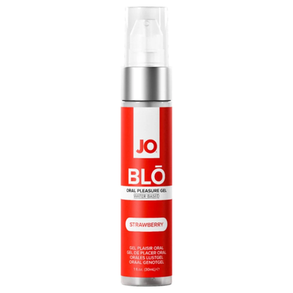 JO Blo Oral Pleasure Gel Strawberry - Totally Adult