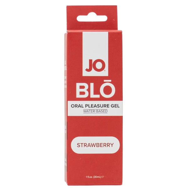 JO Blo Oral Pleasure Gel Strawberry - Totally Adult