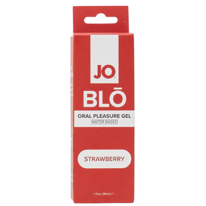 JO Blo Oral Pleasure Gel Strawberry - Totally Adult