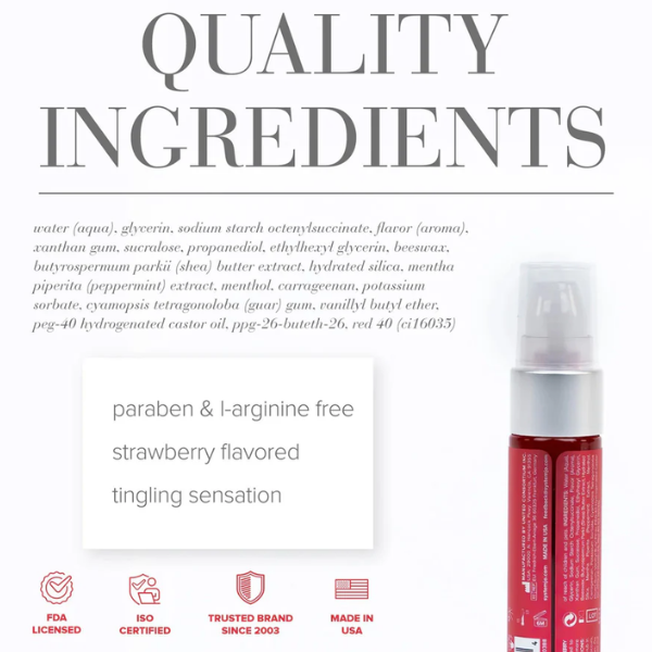 JO Nipple Titillator Strawberry - Totally Adult