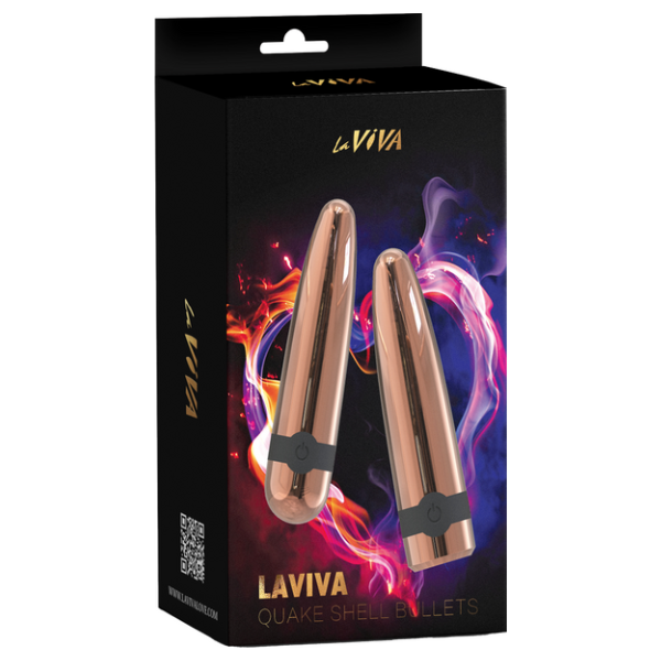 LaViva Quake Shell Bullets - Totally Adult