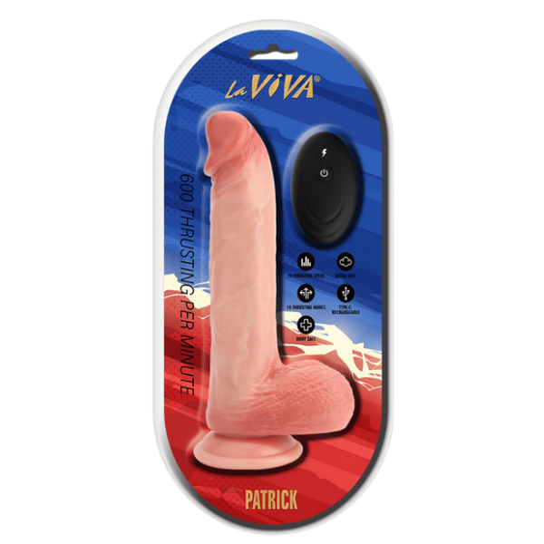 LaViva Thrusting Dildo Patrick - Totally Adult