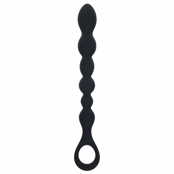 Levelz Beaded Snake Anal Probe with Loop