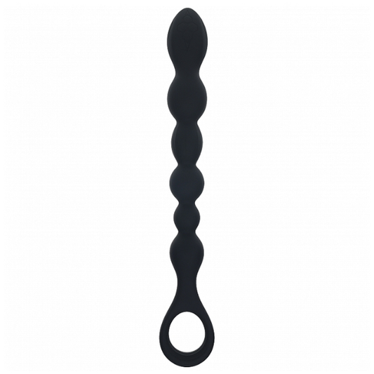 Levelz Beaded Snake Anal Probe with Loop