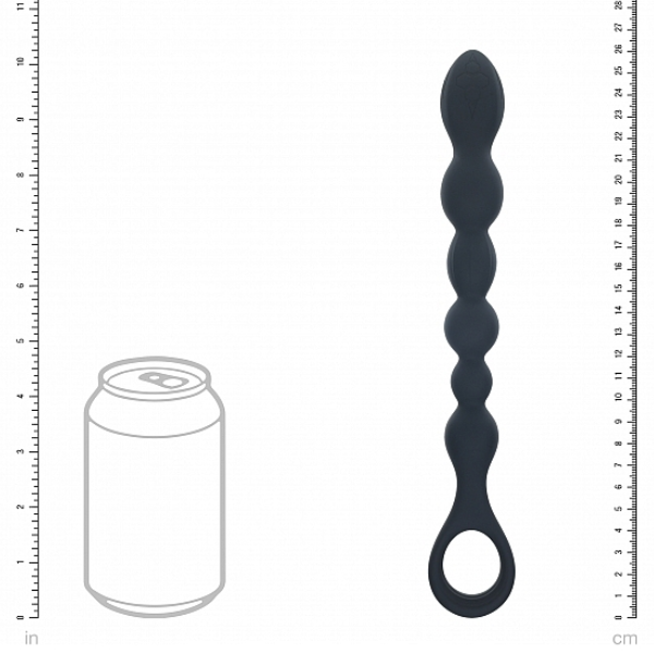 Levelz Beaded Snake Anal Probe with Loop