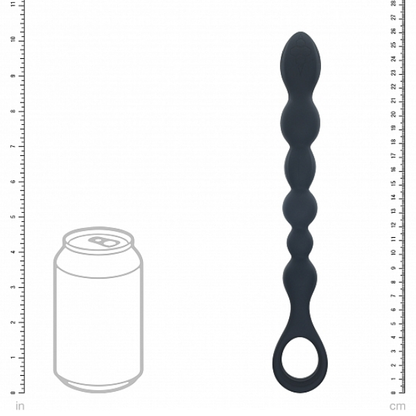Levelz Beaded Snake Anal Probe with Loop