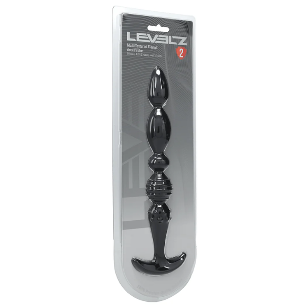 Levelz Multi Textured Flared Anal Probe