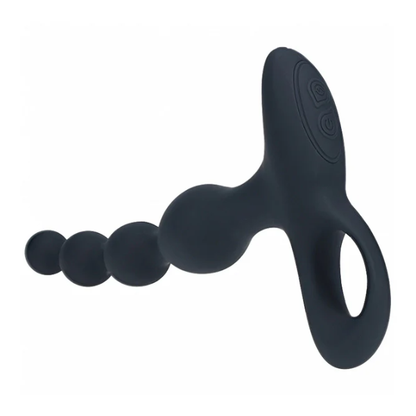Levelz Remote Controlled Vibrating Beaded Anal Plug