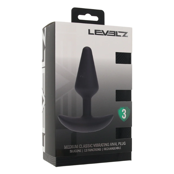 Levelz Small Classic Vibrating Anal Plug