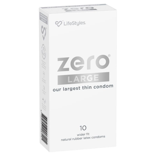 Lifestyle Zero Large 10pk - Totally Adult