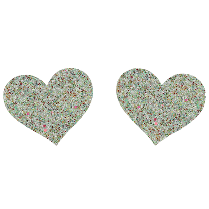 Love In Leather Glitter Star Nipple Pasties - Totally Adult