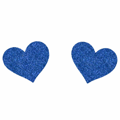 Love In Leather Glitter Star Nipple Pasties - Totally Adult