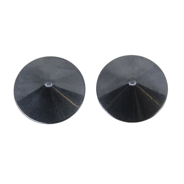 Love In Leather Iron Round Pasties - Totally Adult
