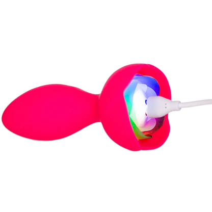M'Lady Light Up Rotating Anal Plug