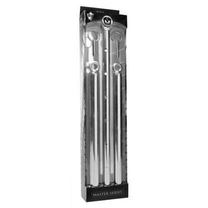 Master Series Spread Me Adjustable Steel Spreader Bar - Totally Adult