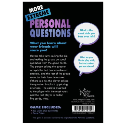 More Extreme Personal Questions - Totally Adult
