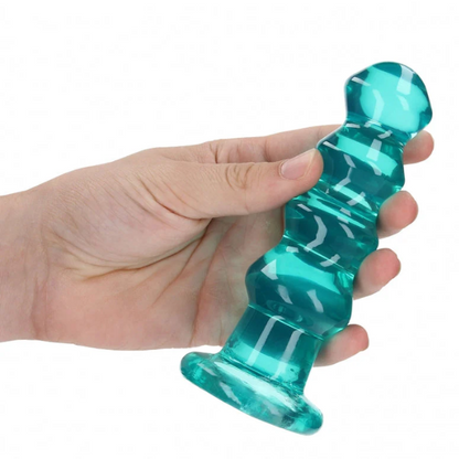 Crystal Clear 5.5'' Curvy Dildo/Plug