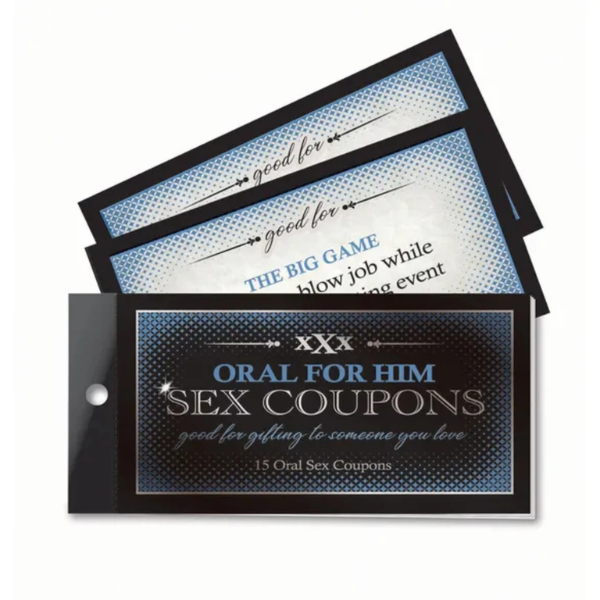 Oral Sex Coupons For Him - Totally Adult