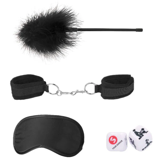 Ouch! Black & White Introductory Bondage Kit #2